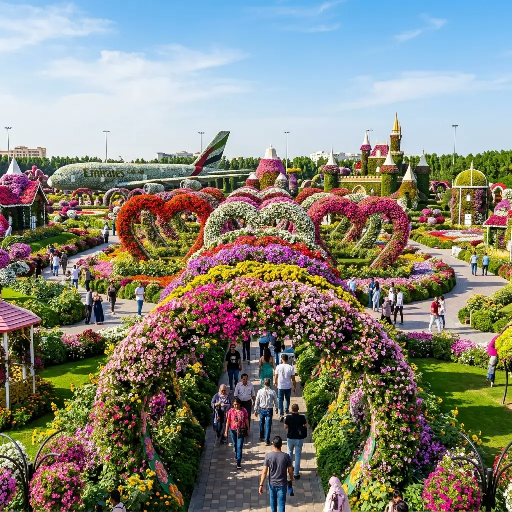 Dubai Miracle Garden: A Complete Visitor Guide to the World's Largest Flower Garden