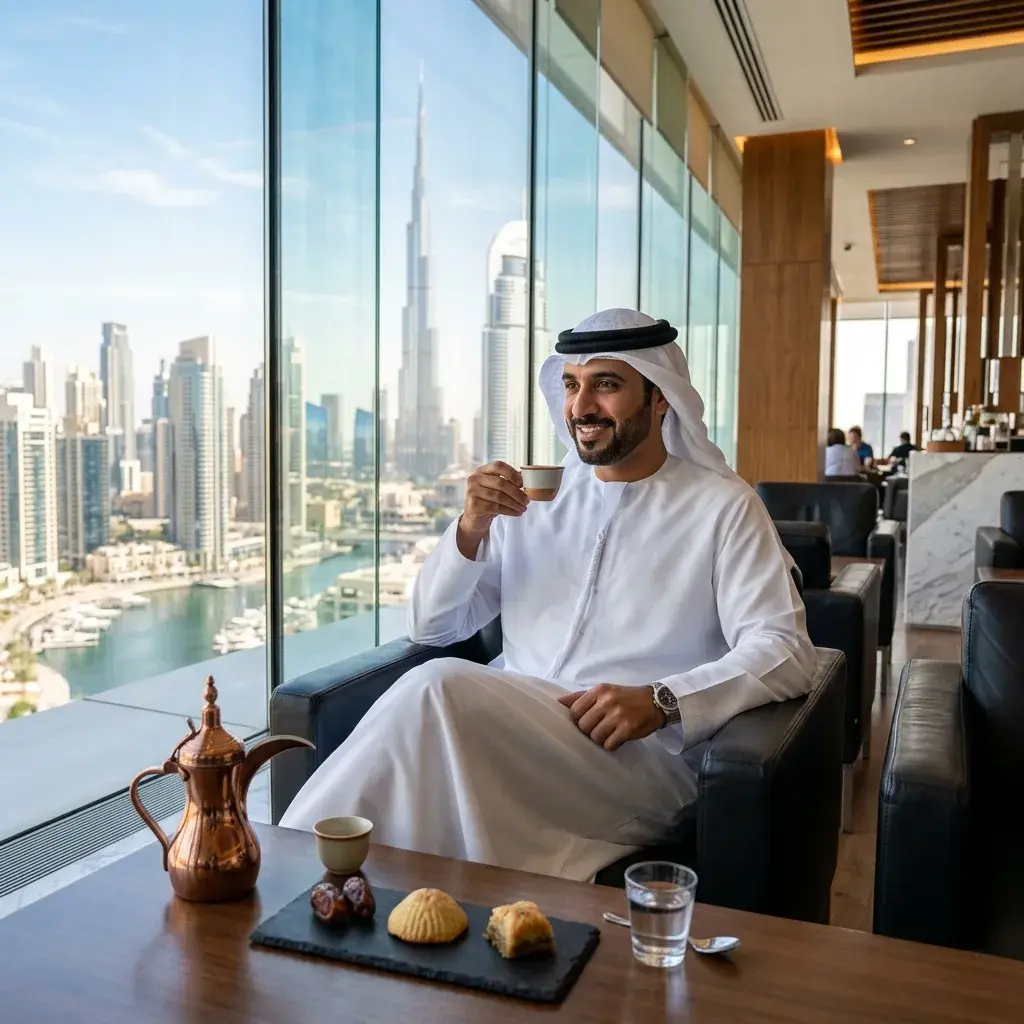 Burj Khalifa Ticket with The Cafe Treat - Photo 3