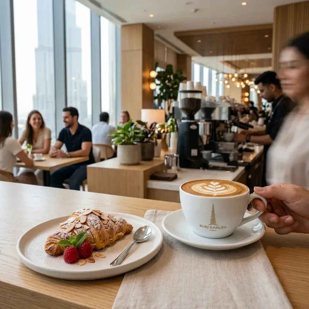 Burj Khalifa Ticket with The Cafe Treat - Photo 5
