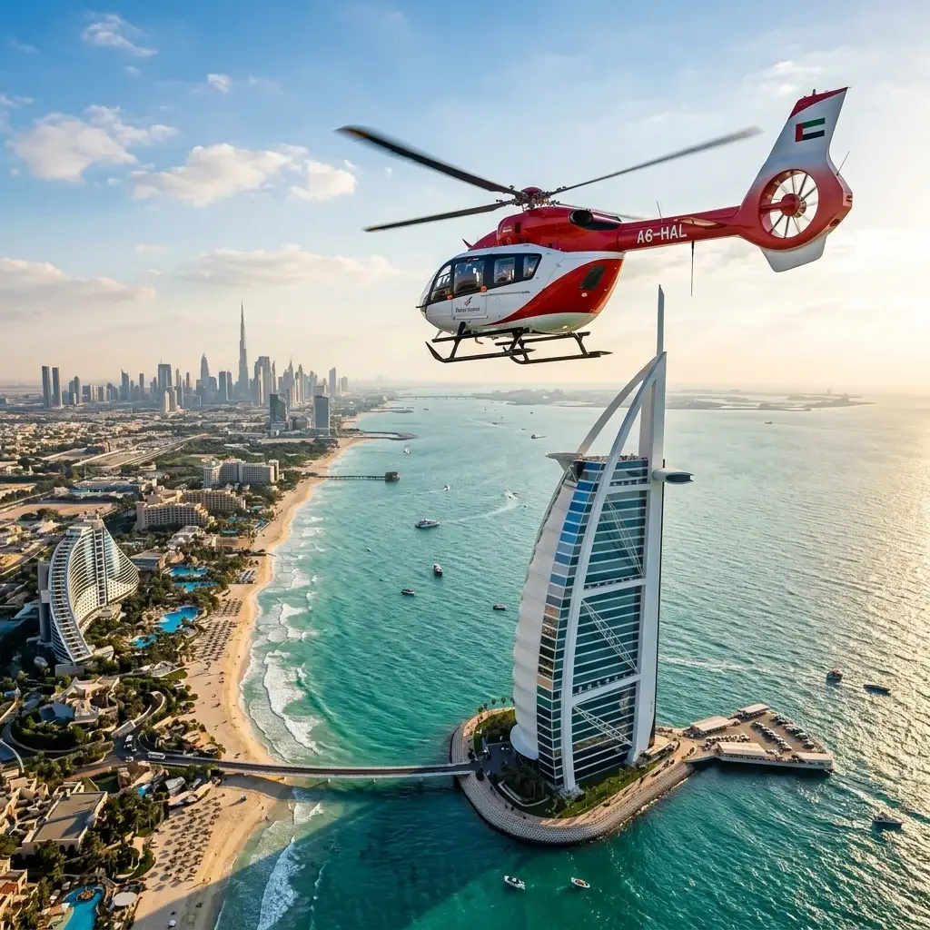 Helicopter Ride In Dubai