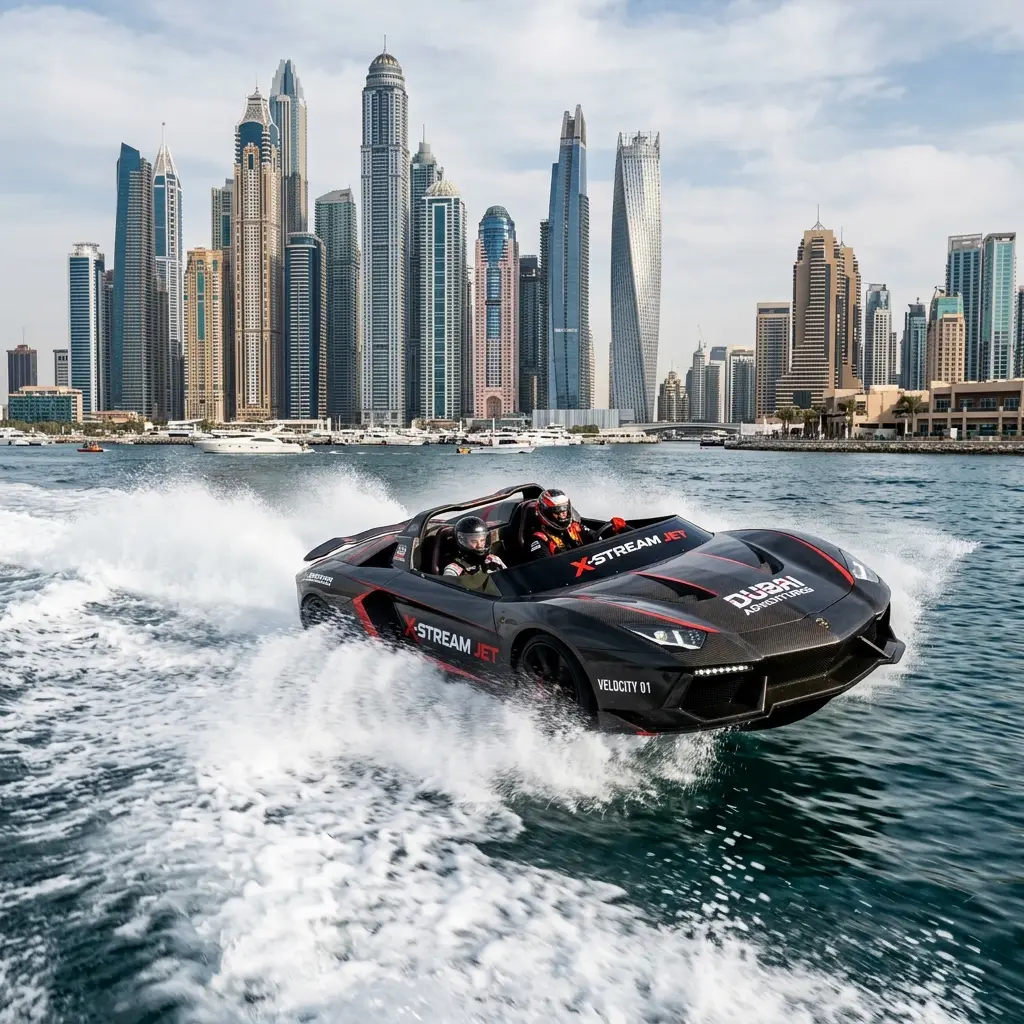Jet Car Activities Dubai