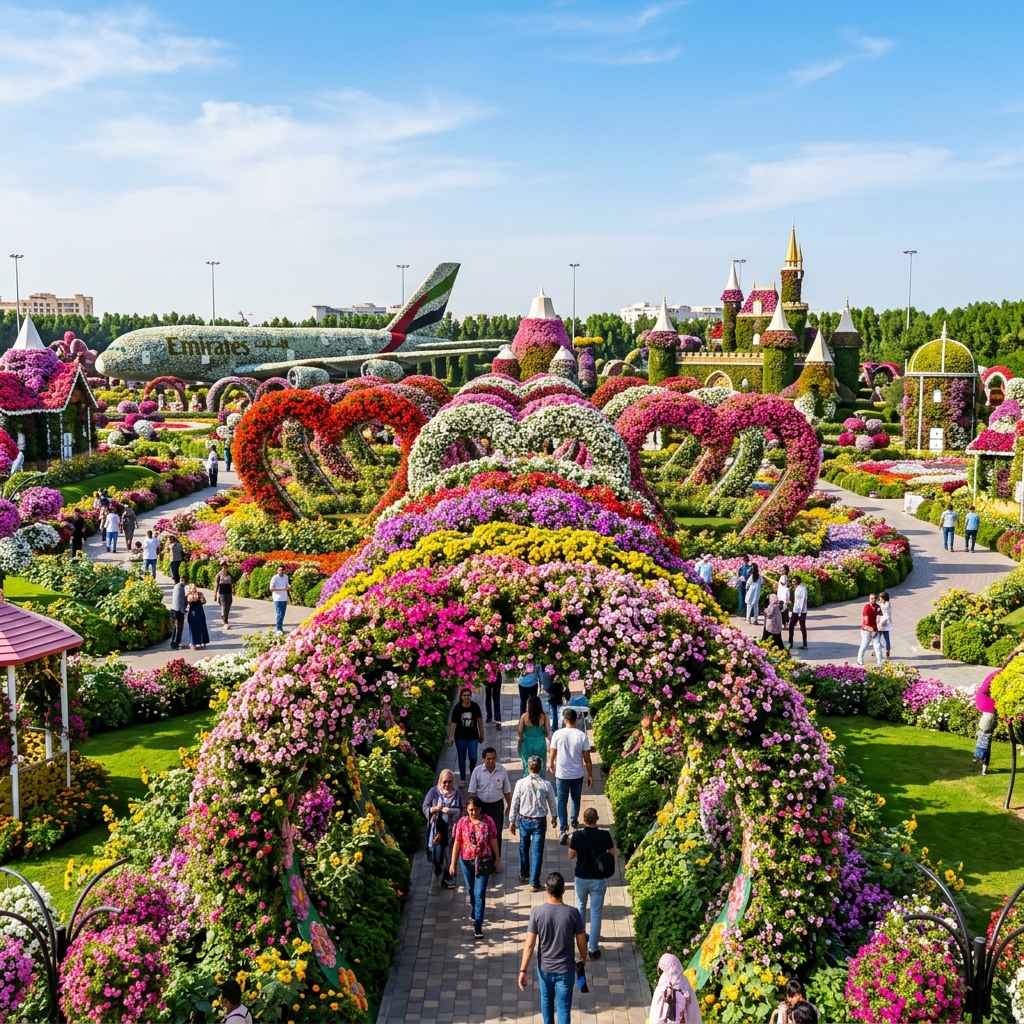 Dubai Miracle Garden: A Complete Visitor Guide to the World's Largest Flower Garden