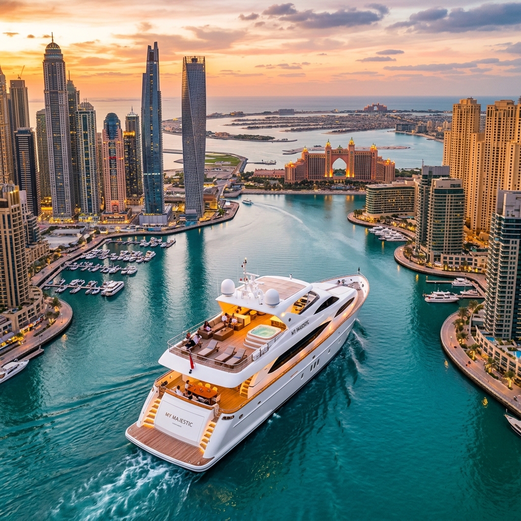 Luxury Sunset Private Yacht — Dubai Marina - Photo 5