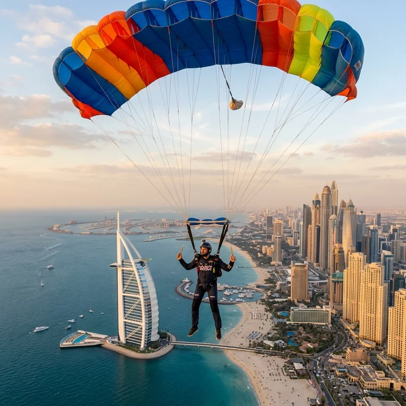 القفز بالمظلات دبي - Photo 4