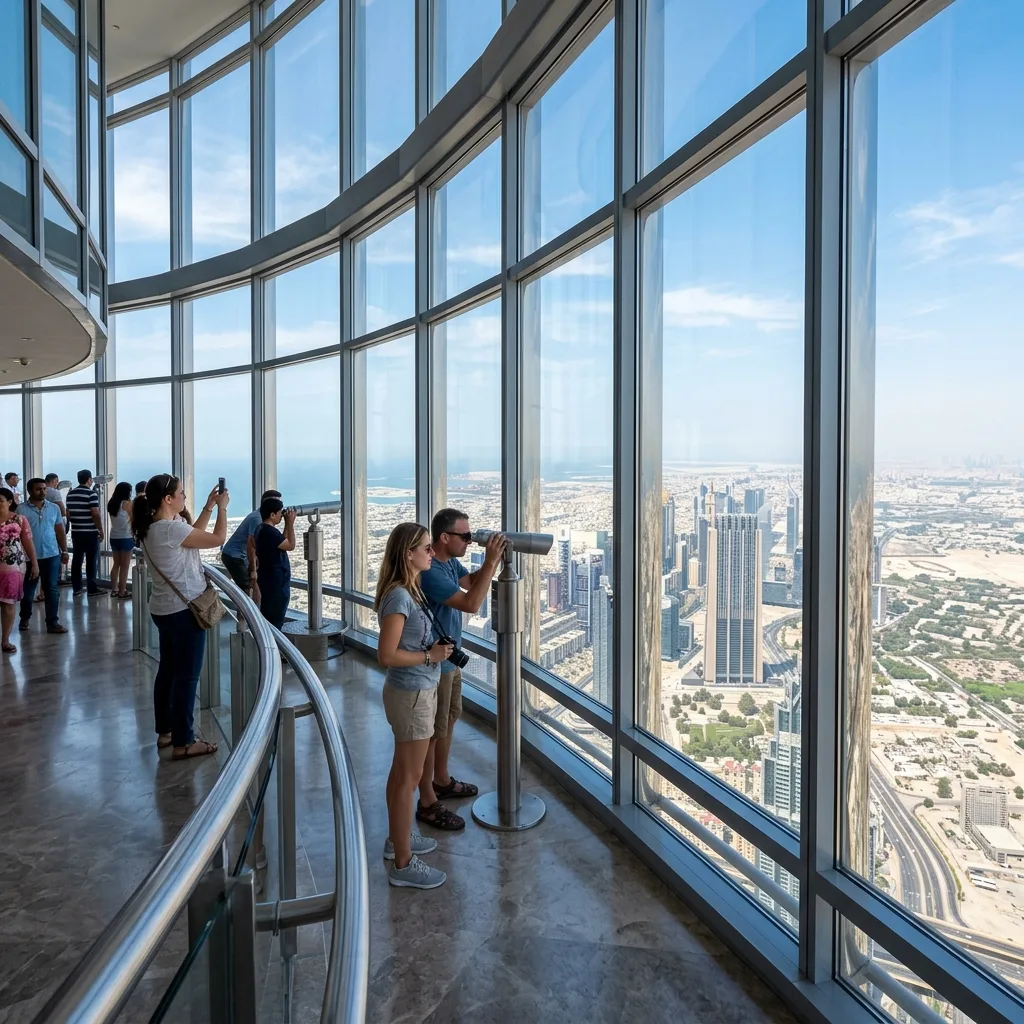Burj Khalifa Ticket with The Cafe Treat