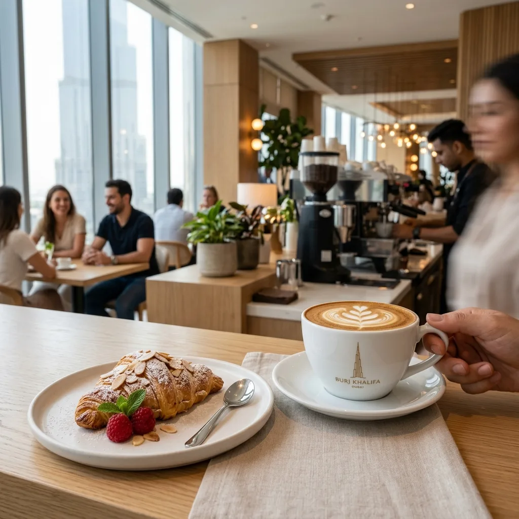 Burj Khalifa Ticket with The Cafe Treat - Photo 5