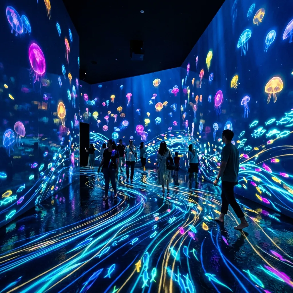 TeamLab Phenomena Abu Dhabi - Photo 4