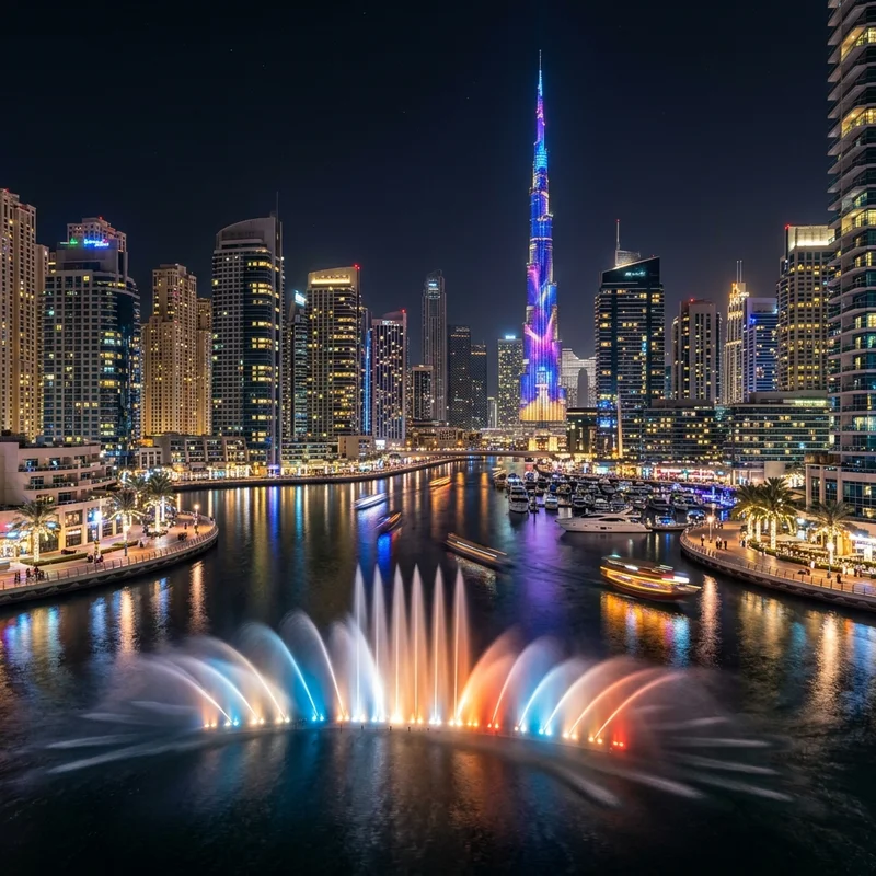 Dubai by Night — City Lights Tour