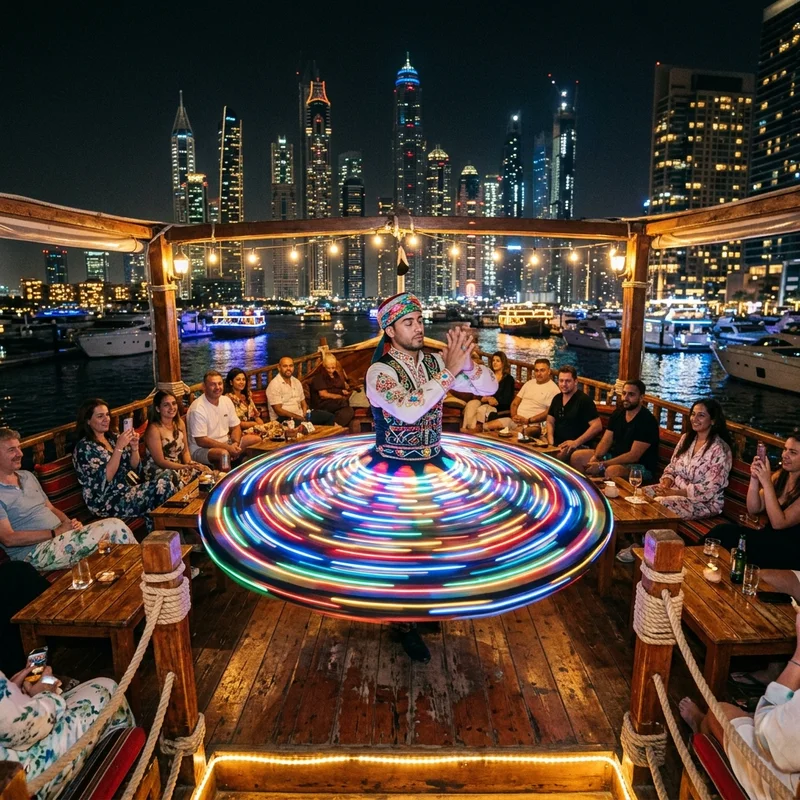 رحلة عشاء بالمركب الشراعي — مرسى دبي - Photo 5