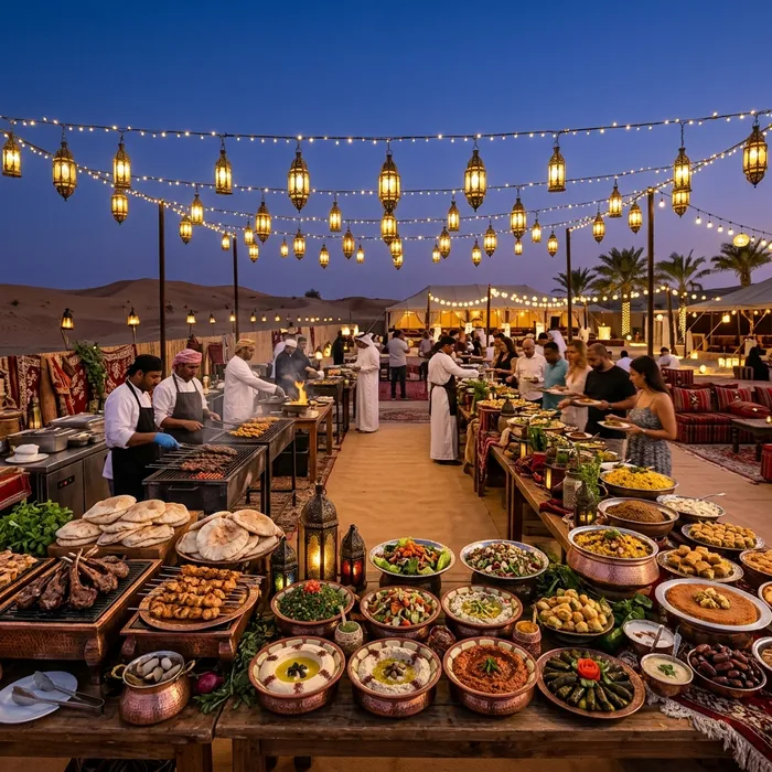 Dubai: Premium Safari, Camel Ride & Al Khayma Camp 3-Buffets — Sharing Tour - Photo 2