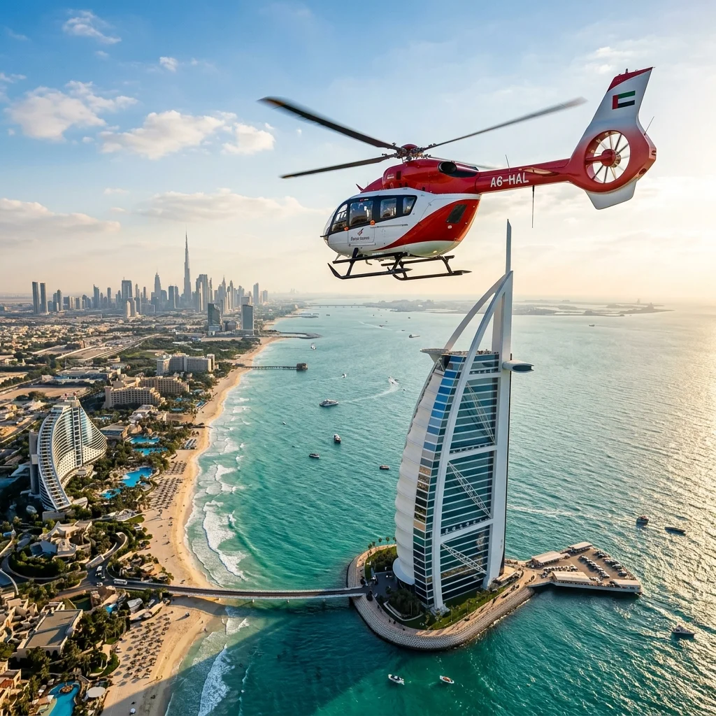 Helicopter Ride In Dubai